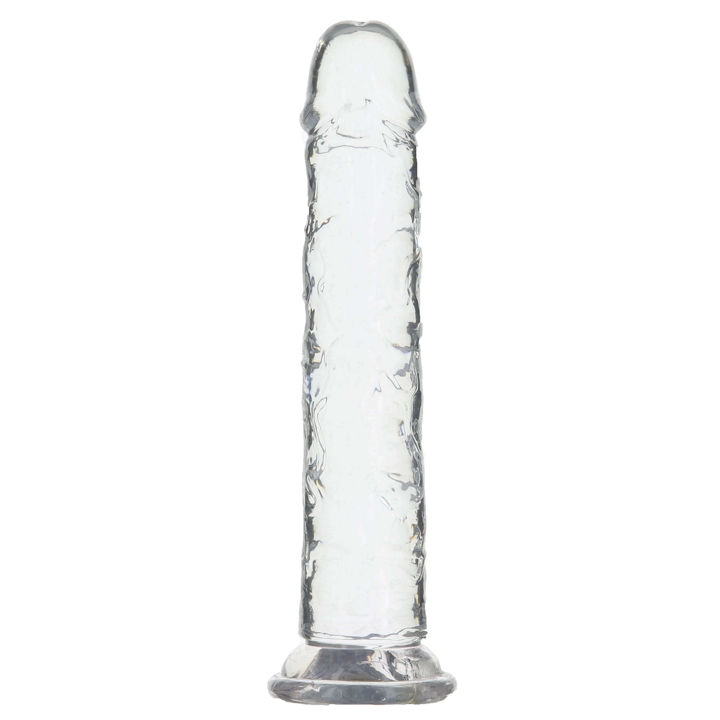 Crystal Addition - Transparante Realistische Dildo - 20 cm