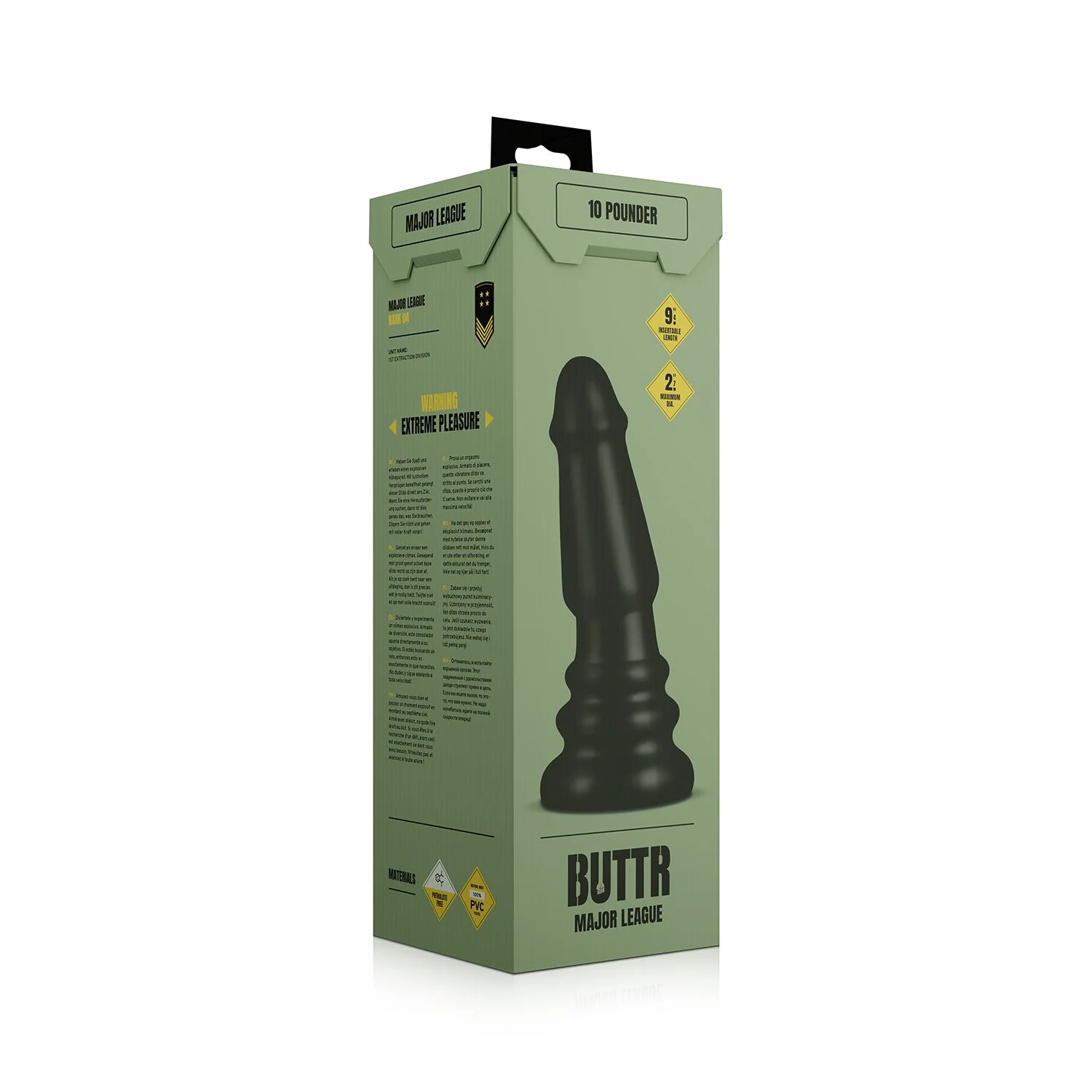 BUTTR - Tactical II Buttplug - 26cm