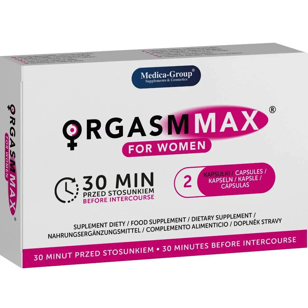 Medica-Group - Orgasm Max for Women Capsules - 2 Capsules