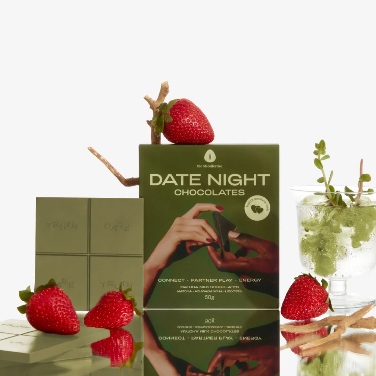The Oh Collective - Date Night Chocolade - Matcha