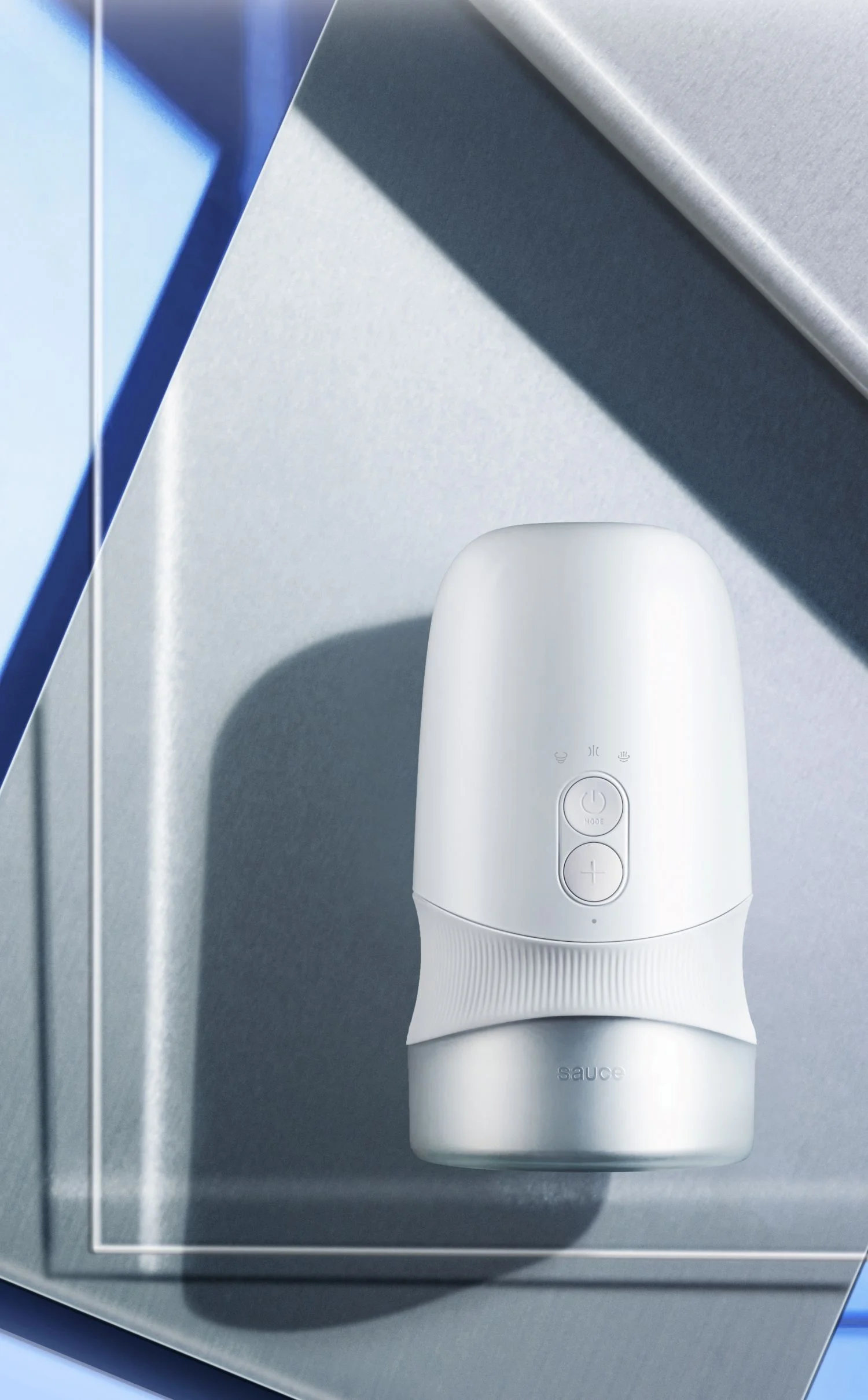 Sauce - Extra Sauce Automatische Masturbator - Wit