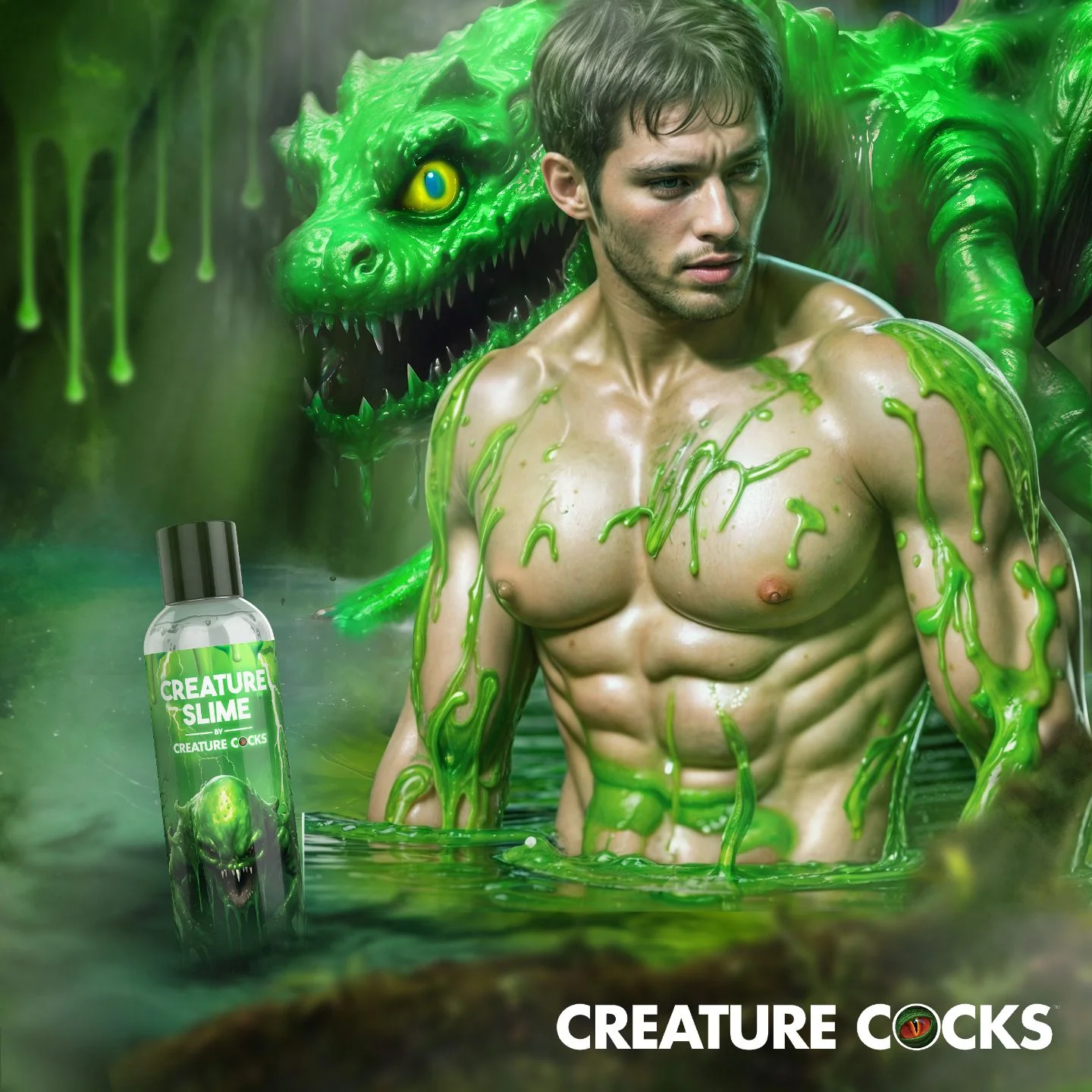 Creature Cocks - Creature Slime Glijmiddel - 237 ml