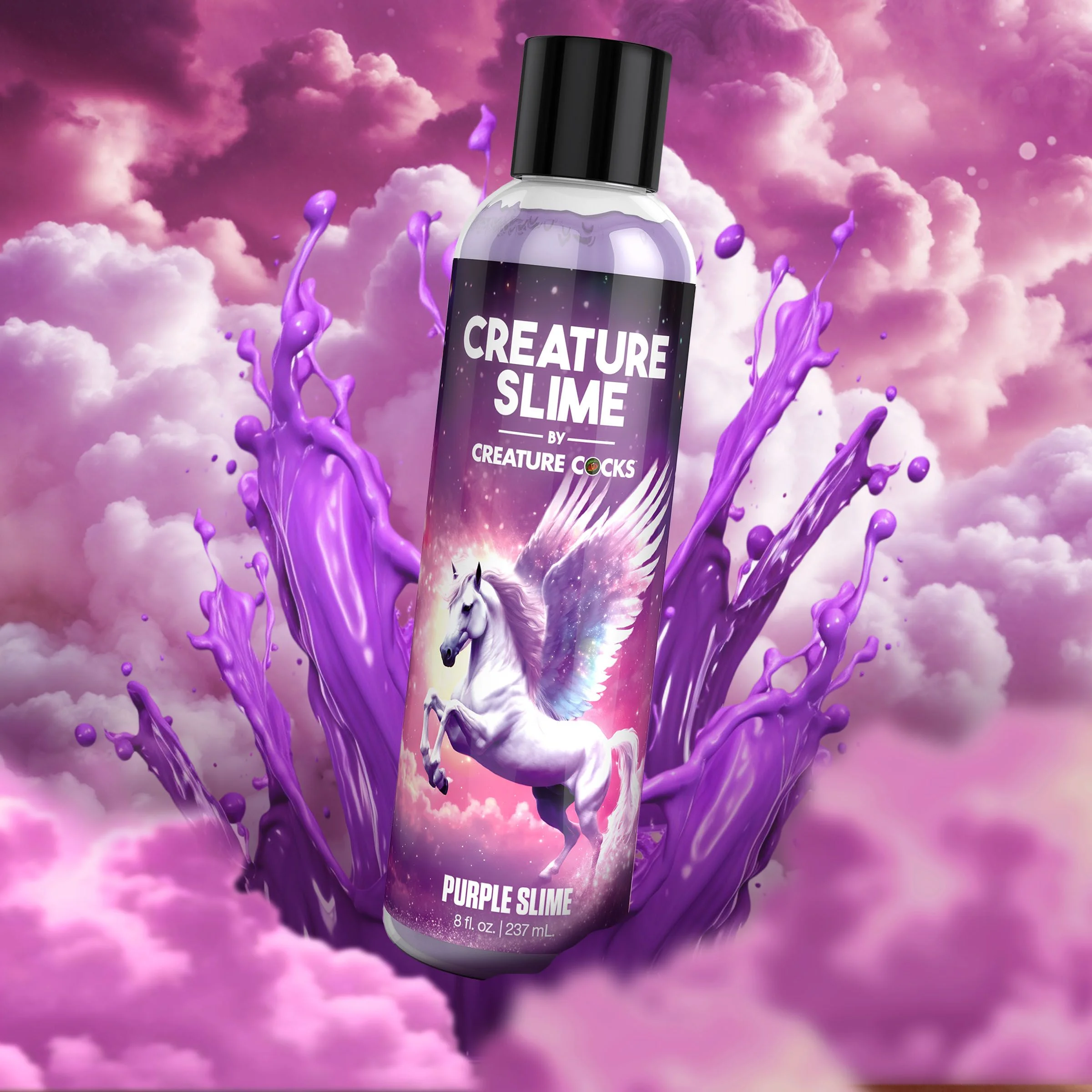 Creature Cocks - Creature Slime Paars Slijm Glijmiddel - 237 ml