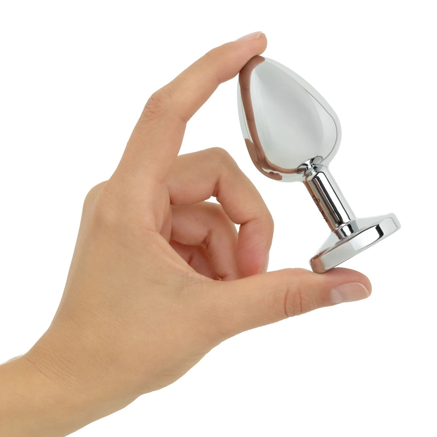 Anal Collection - Buttplug LED Large - Zilver
