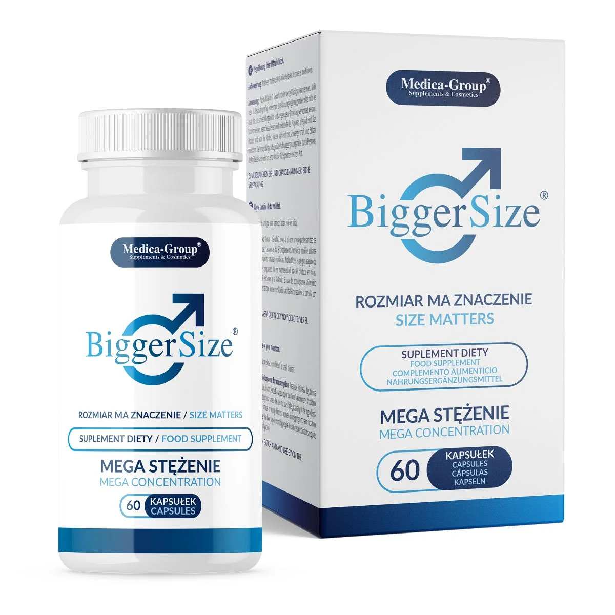 Medica-Group - BiggerSize Capsules - 60 Capsules