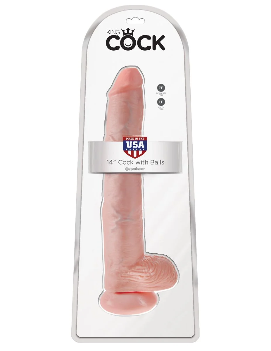 King Cock Realistische XL Dildo No. 1 - 37 cm