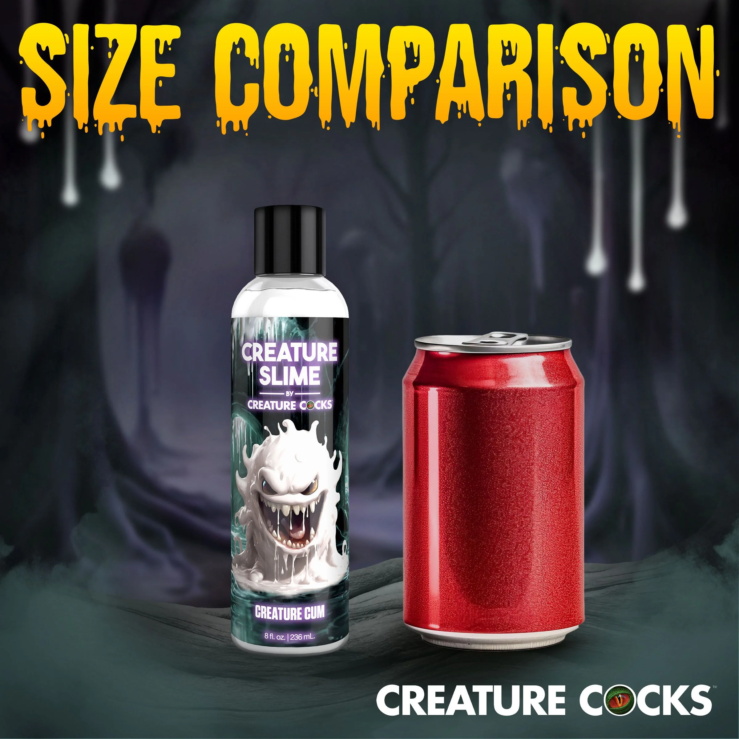 Creature Cocks - Creature Slime Creature Cum Jizz Glijmiddel - 237 ml