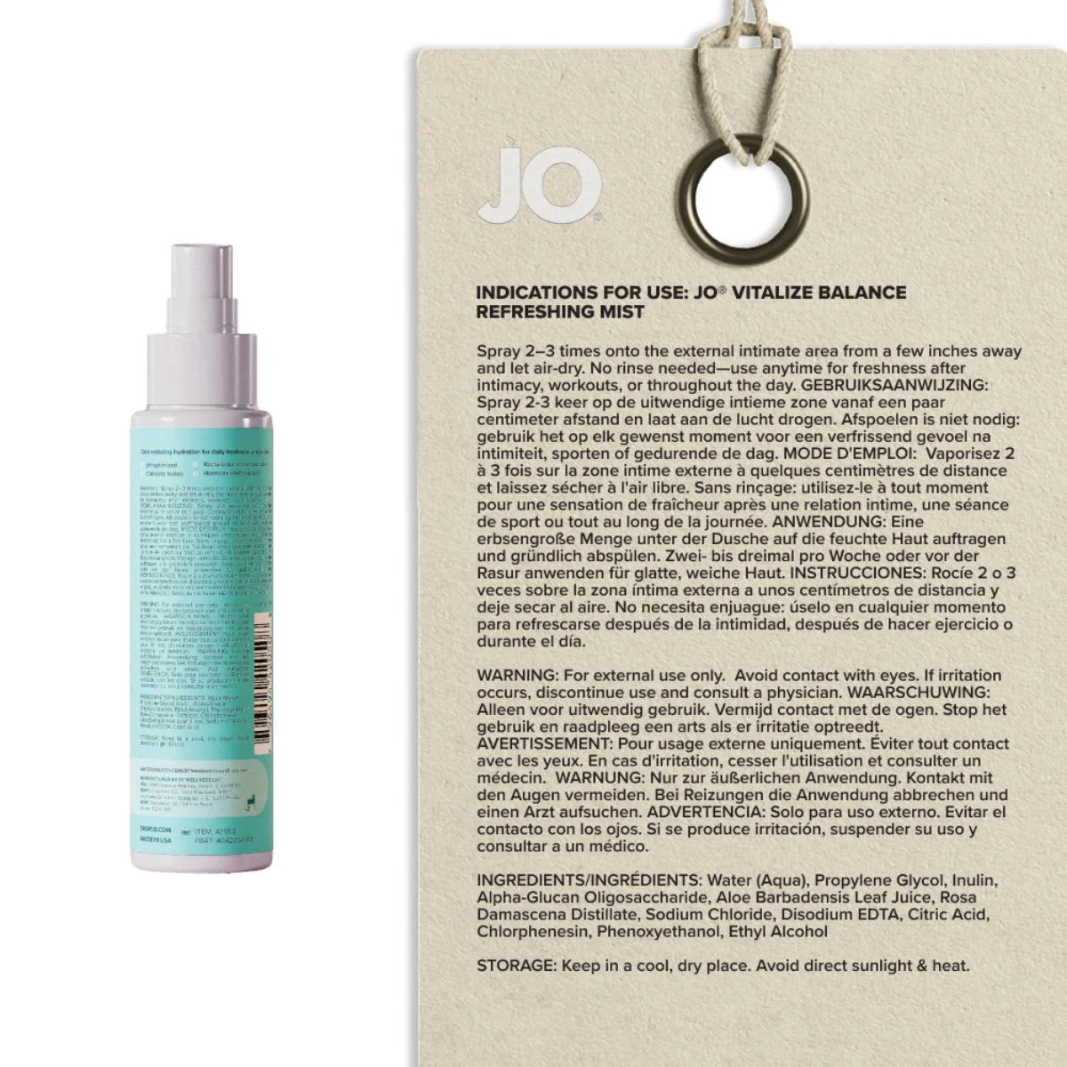 JO - Vitalize Balance Intimate Mist - 60ml