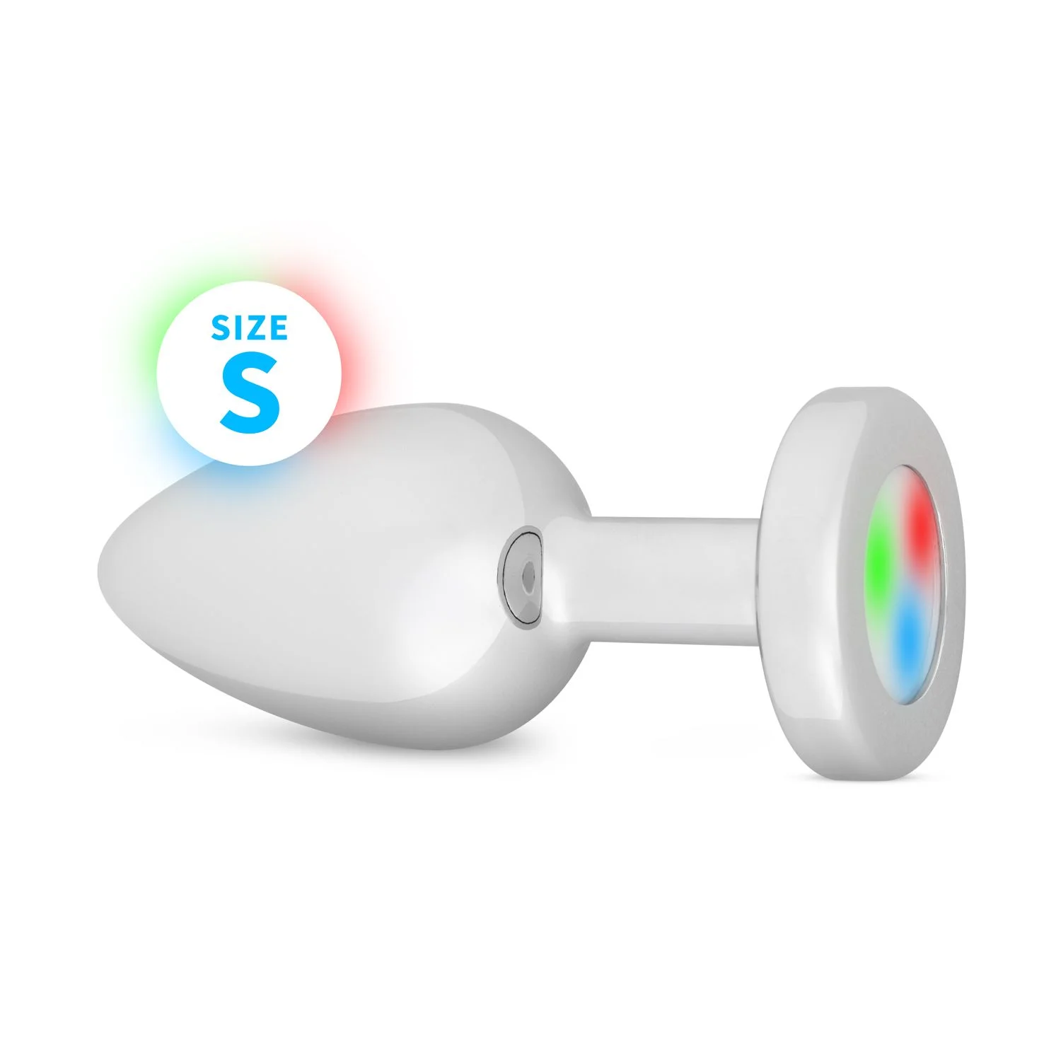 Anal Collection - Buttplug LED Small - Zilver