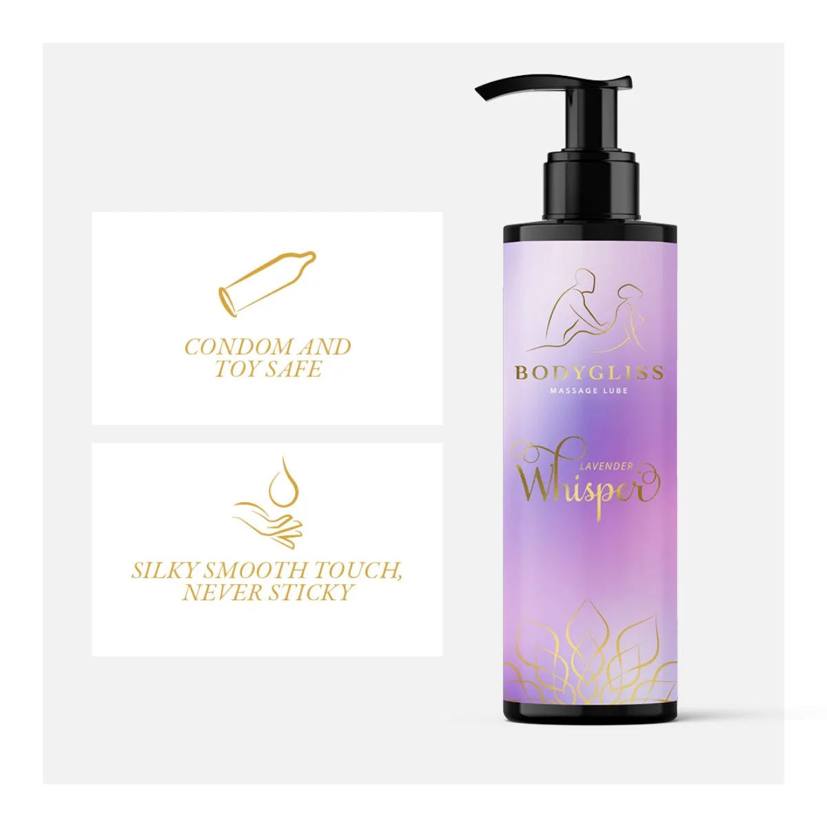 BodyGliss - Lavender Whisper Massageglijmiddel - 150 ml