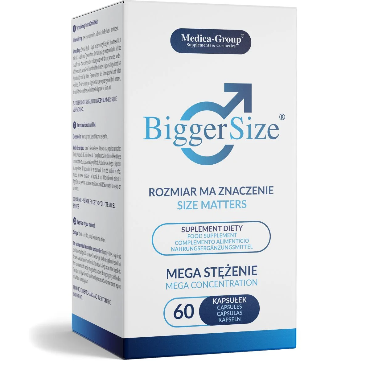 Medica-Group - BiggerSize Capsules - 60 Capsules