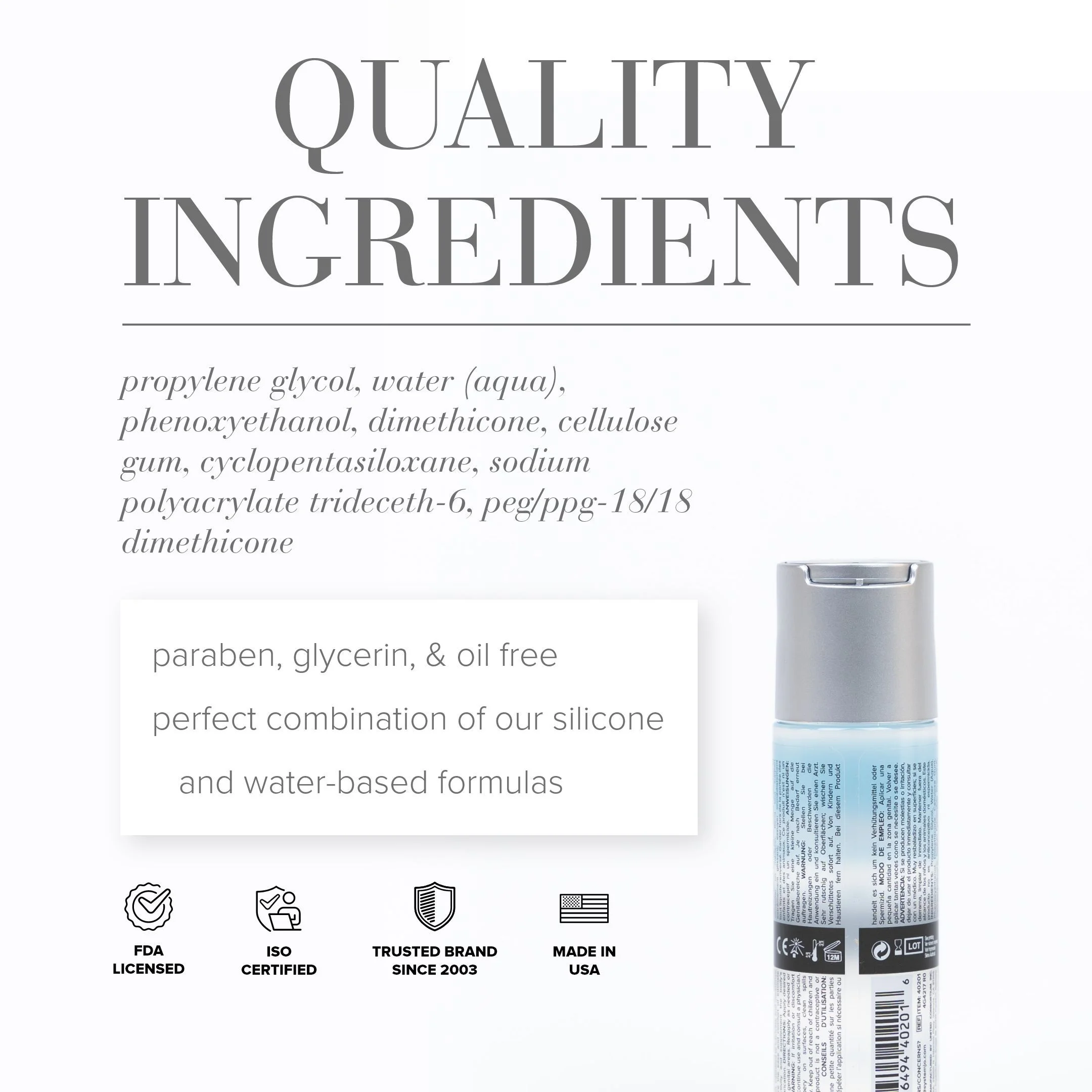 System Jo - Classic Hybrid Glijmiddel - 60 ml