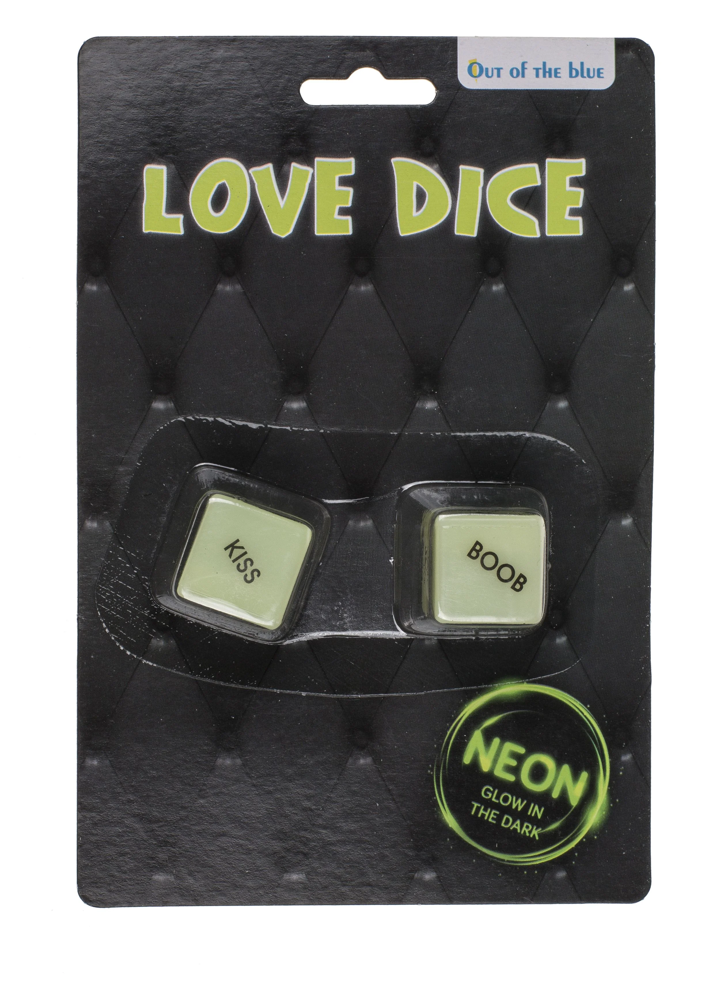 Love Dice Glow in the Dark Set - Engelse versie