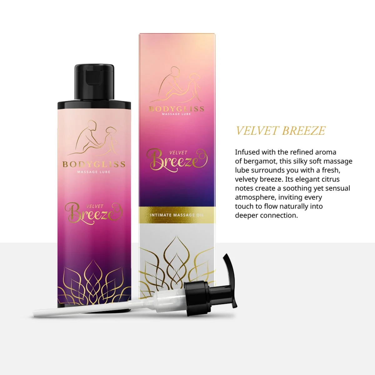 BodyGliss - Velvet Breeze Massageglijmiddel - 150 ml