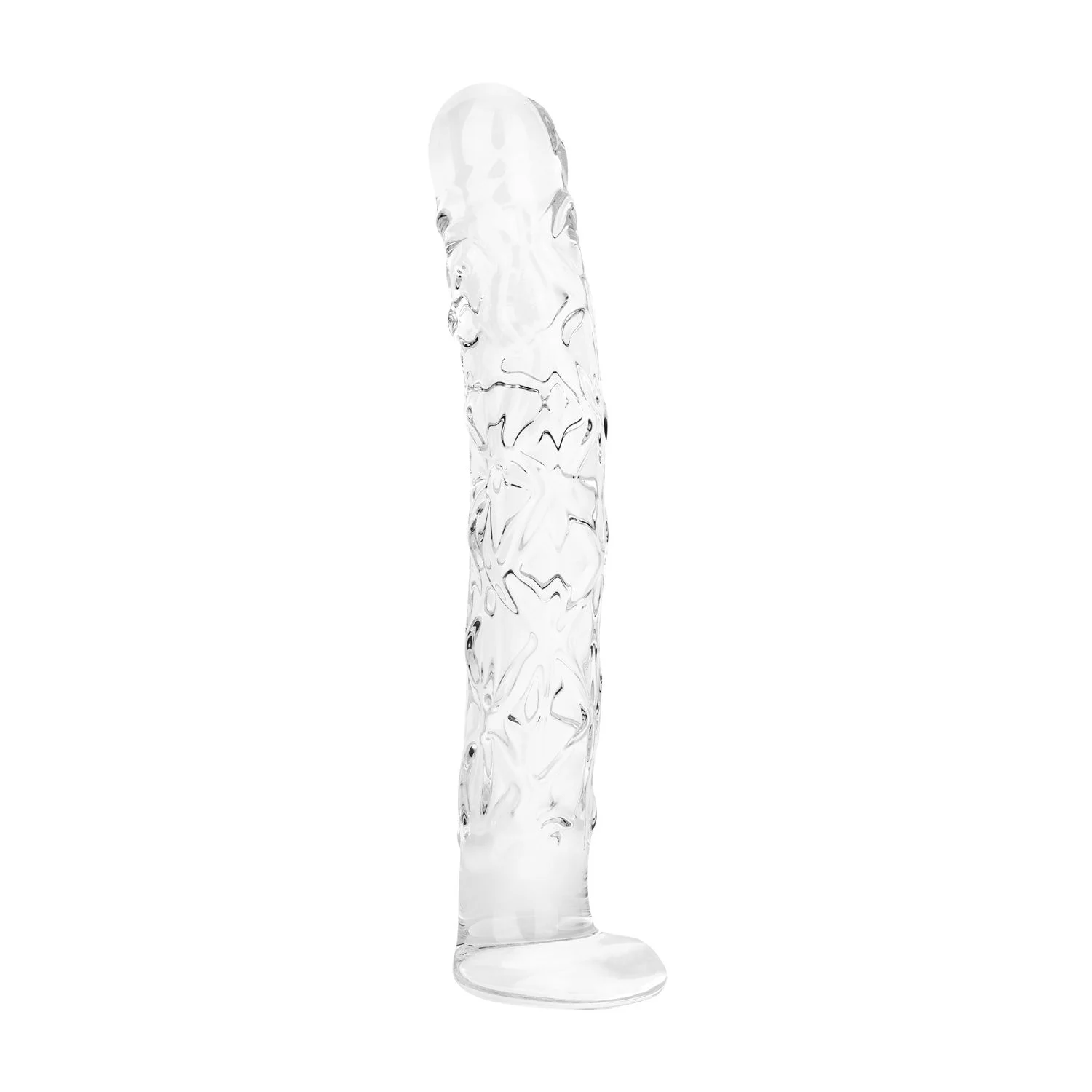 Gildo - No. 34 Getextureerde Glazen Dildo - 19 cm