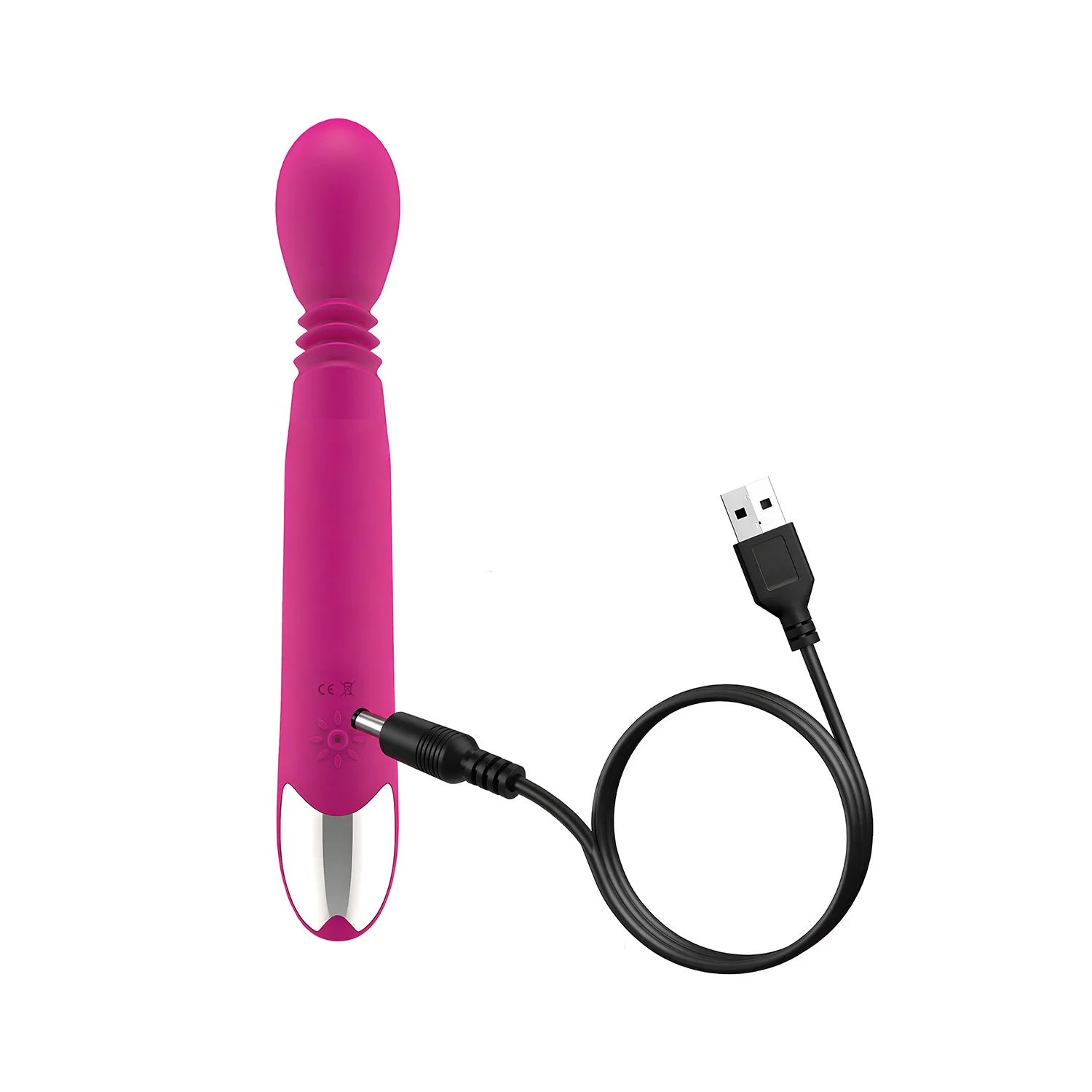 Vibe - Stotende Vibrator Met Verwarmingsfunctie - Roze