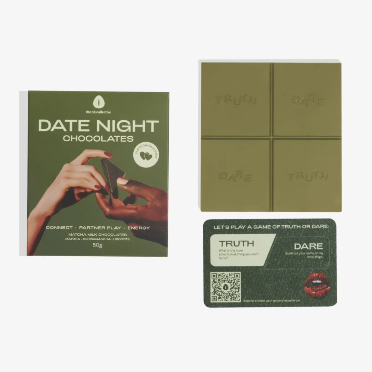 The Oh Collective - Date Night Chocolade - Matcha
