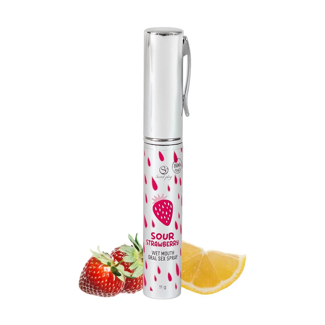 Secret Play - Wet Mouth Mondspray Zure Aardbei - 11g