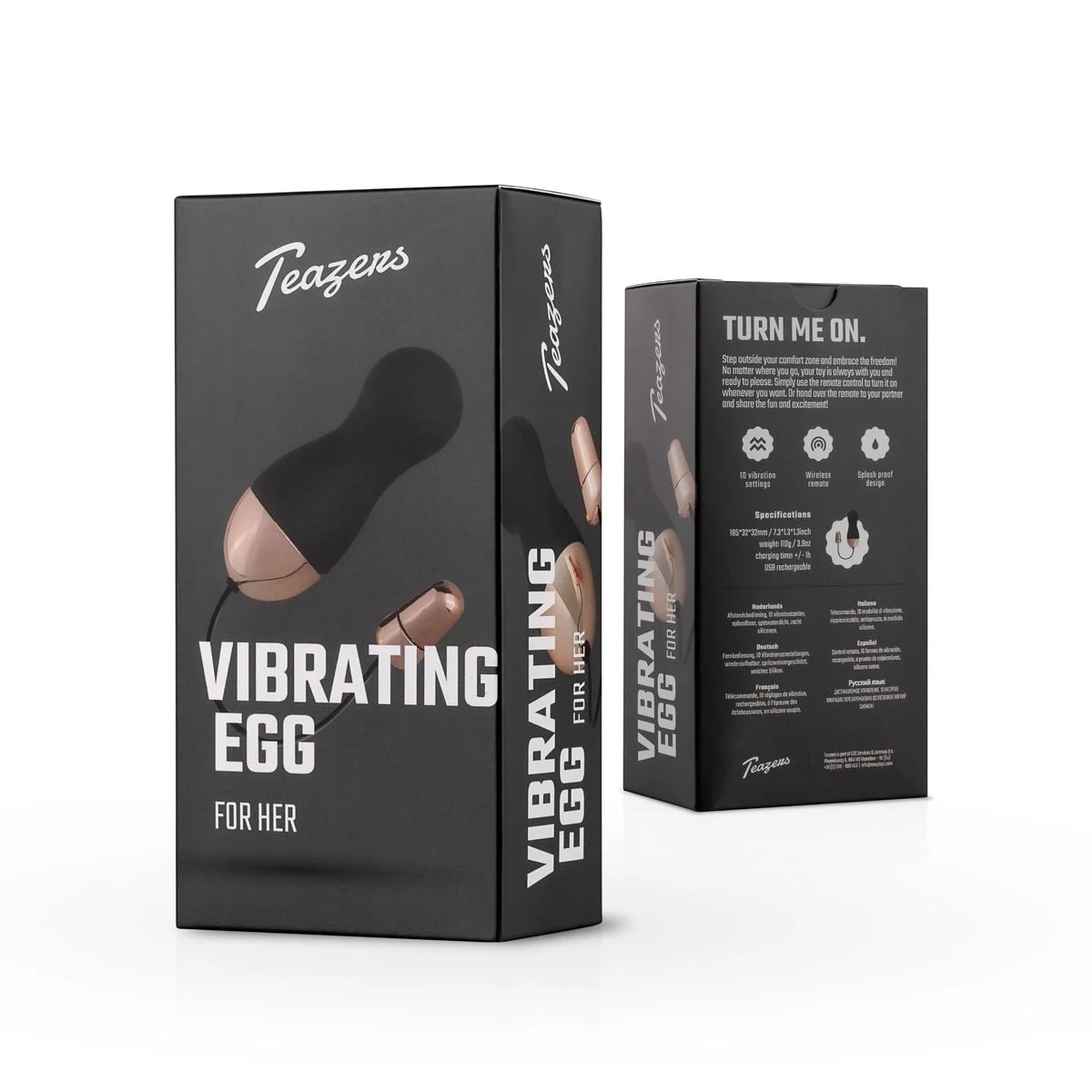 Teazers Vibratie-Eitje Met Afstandsbediening