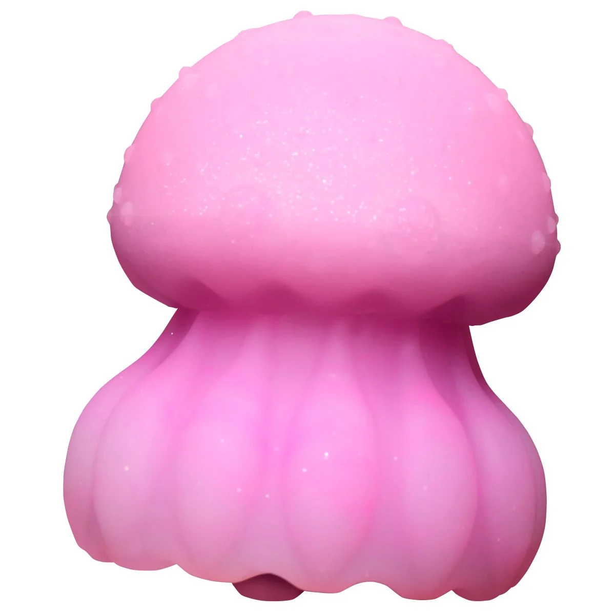 Creature Cocks - Glow Jelly Likkend & Vibrerende Clitoris Stimulator - Roze