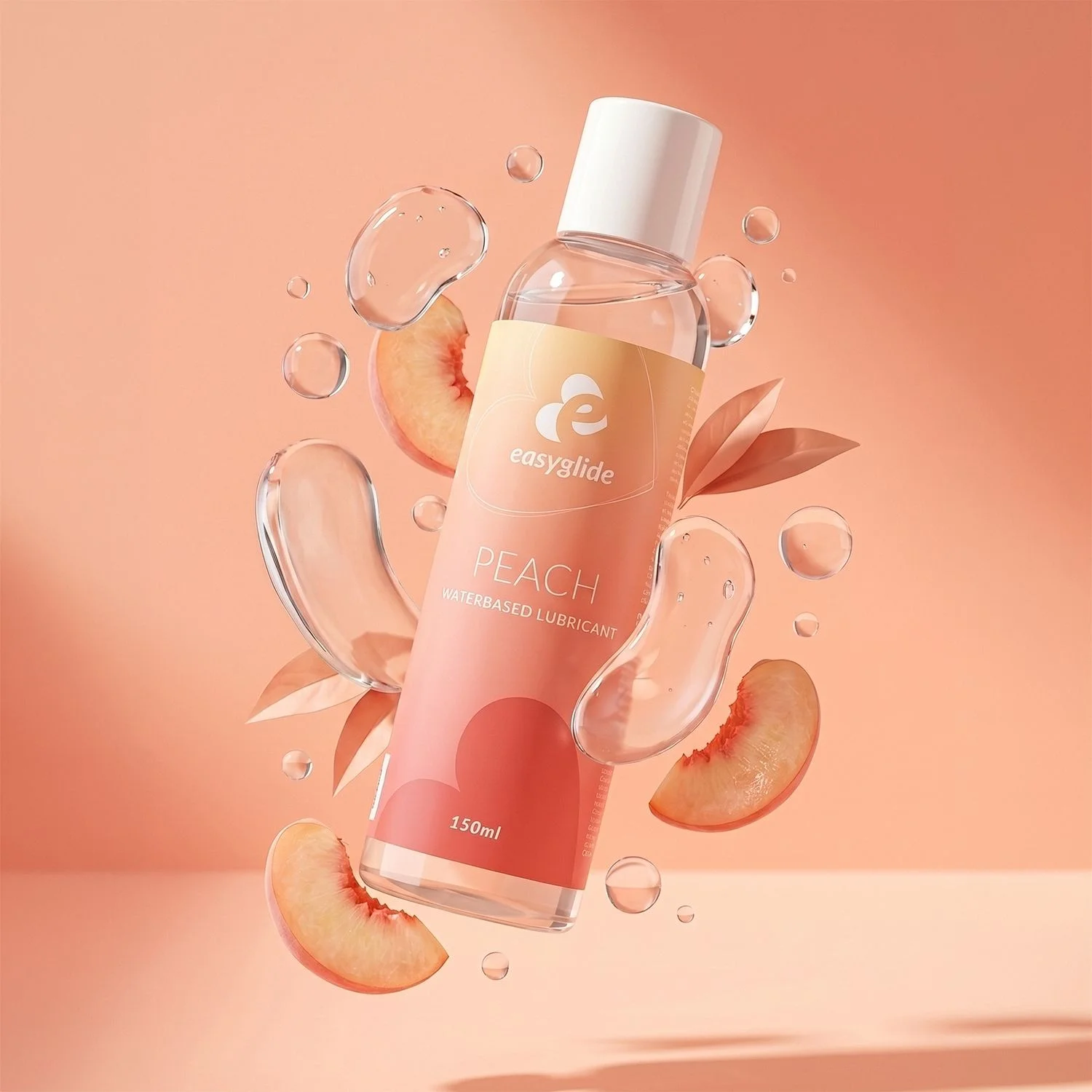 EasyGlide - Waterbased Lubricant Peach - 150 ml