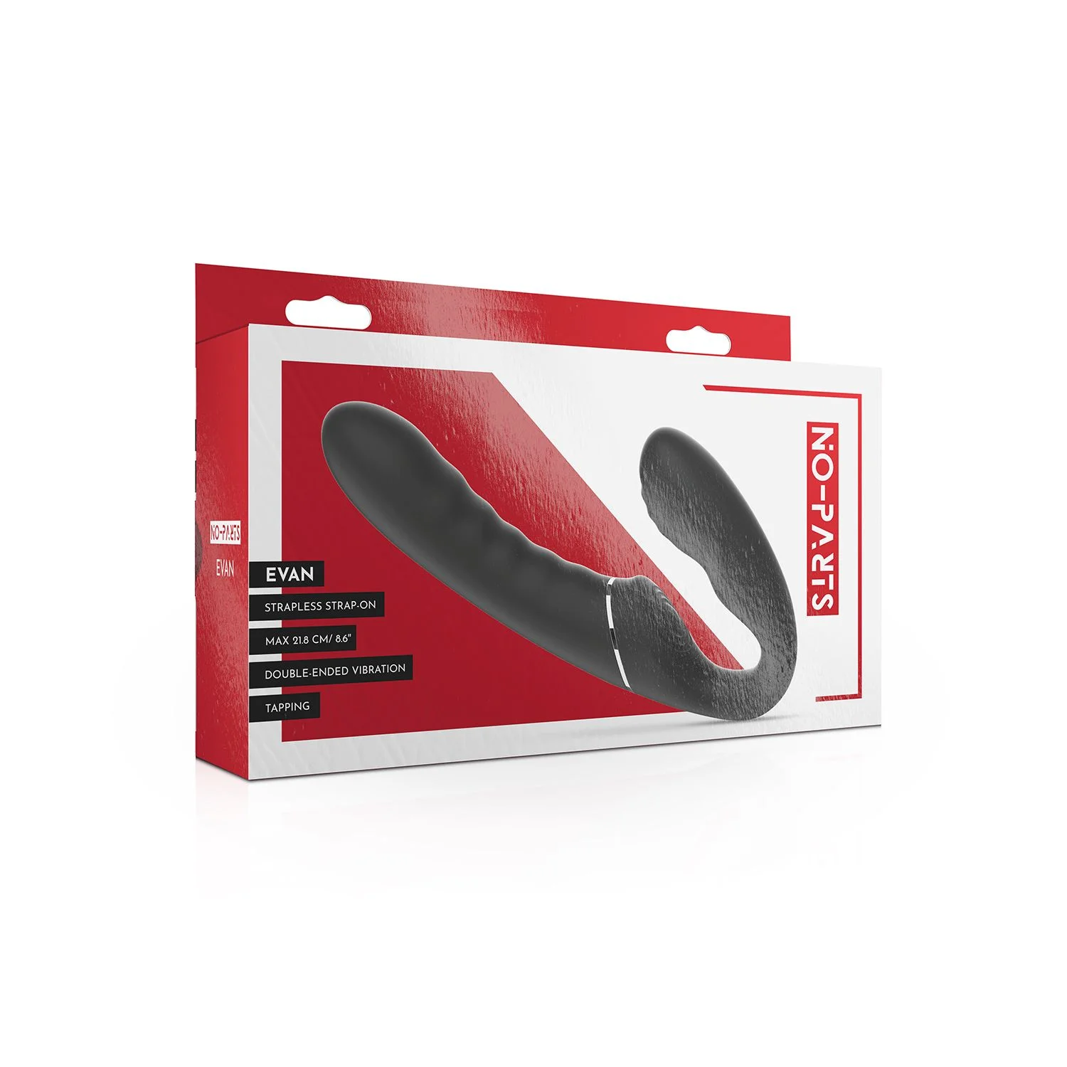 No-Parts - Strapless Strap-On Tapping - Zwart