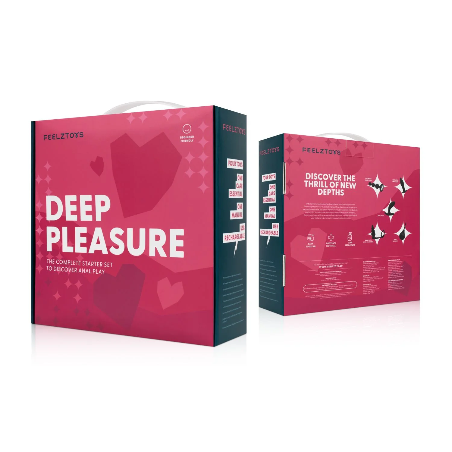 FeelzToys - Deep Pleasure - Set voor Beginners