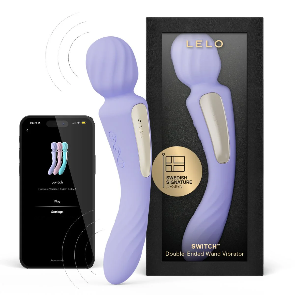LELO - SWITCH Dubbele Wand Vibrator - Lilac