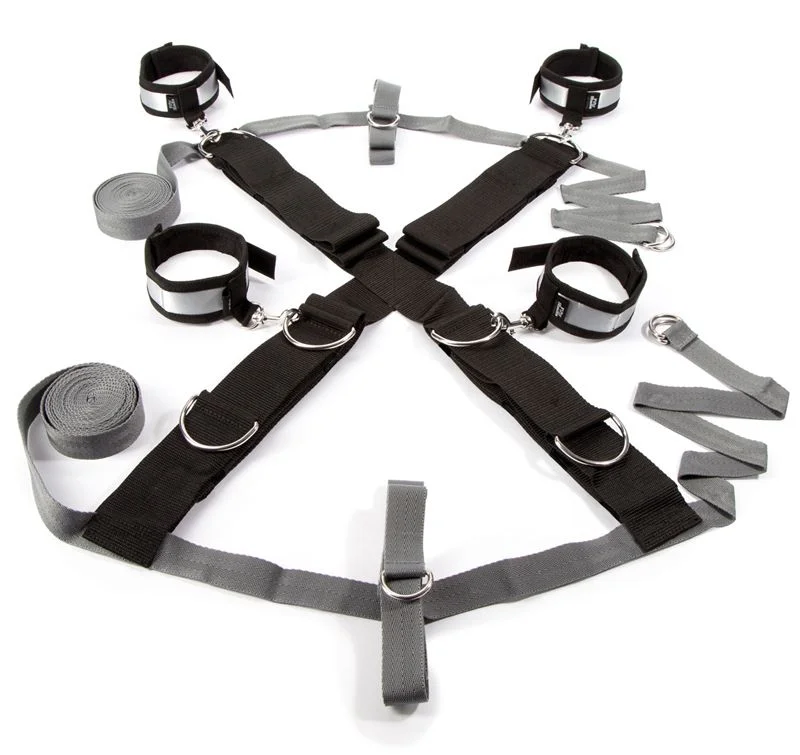 Fifty Shades of Grey – Keep Still Bed Restraint Set – Zwarte Set