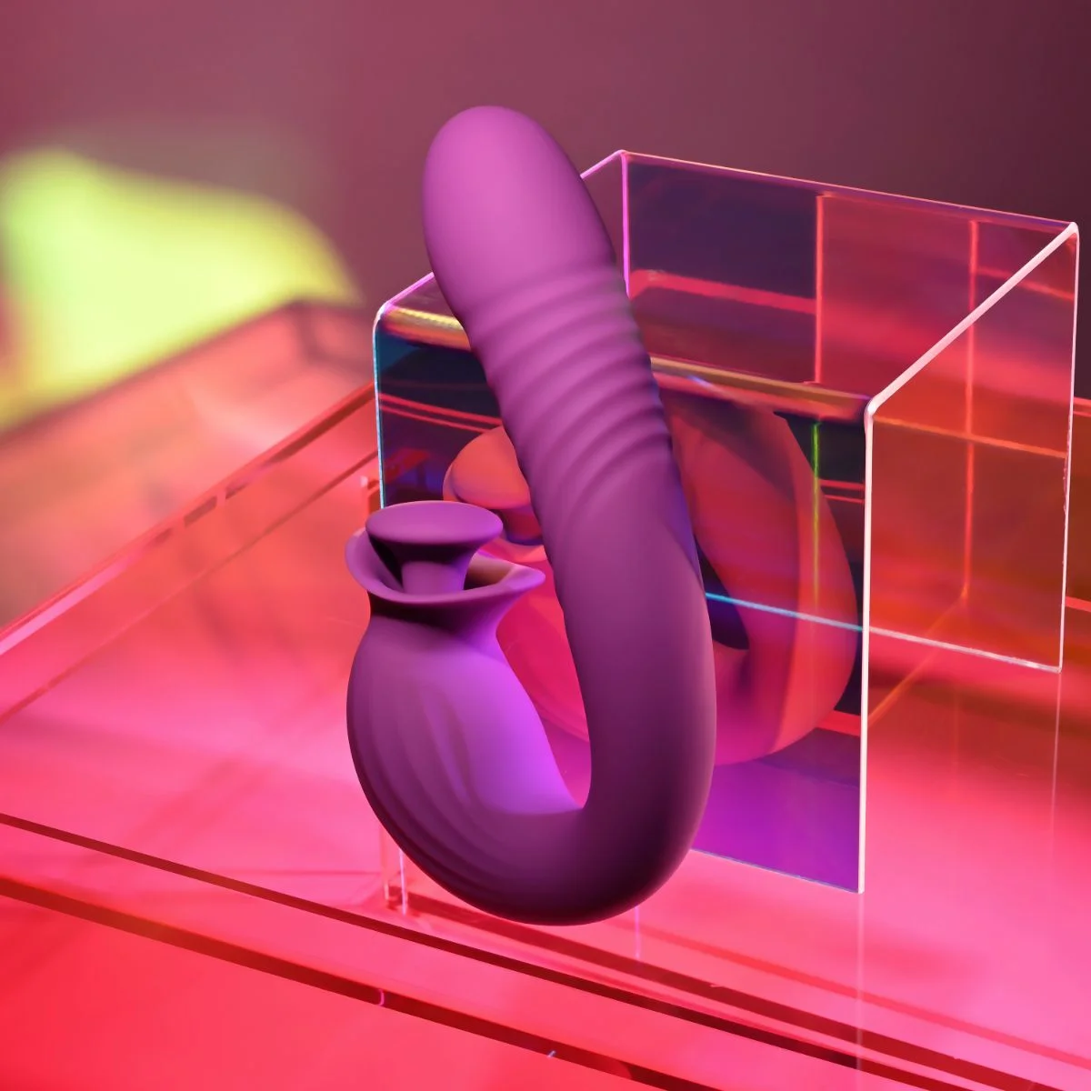 Evolved - Deep Ecstasy Rabbit Vibrator - Magenta