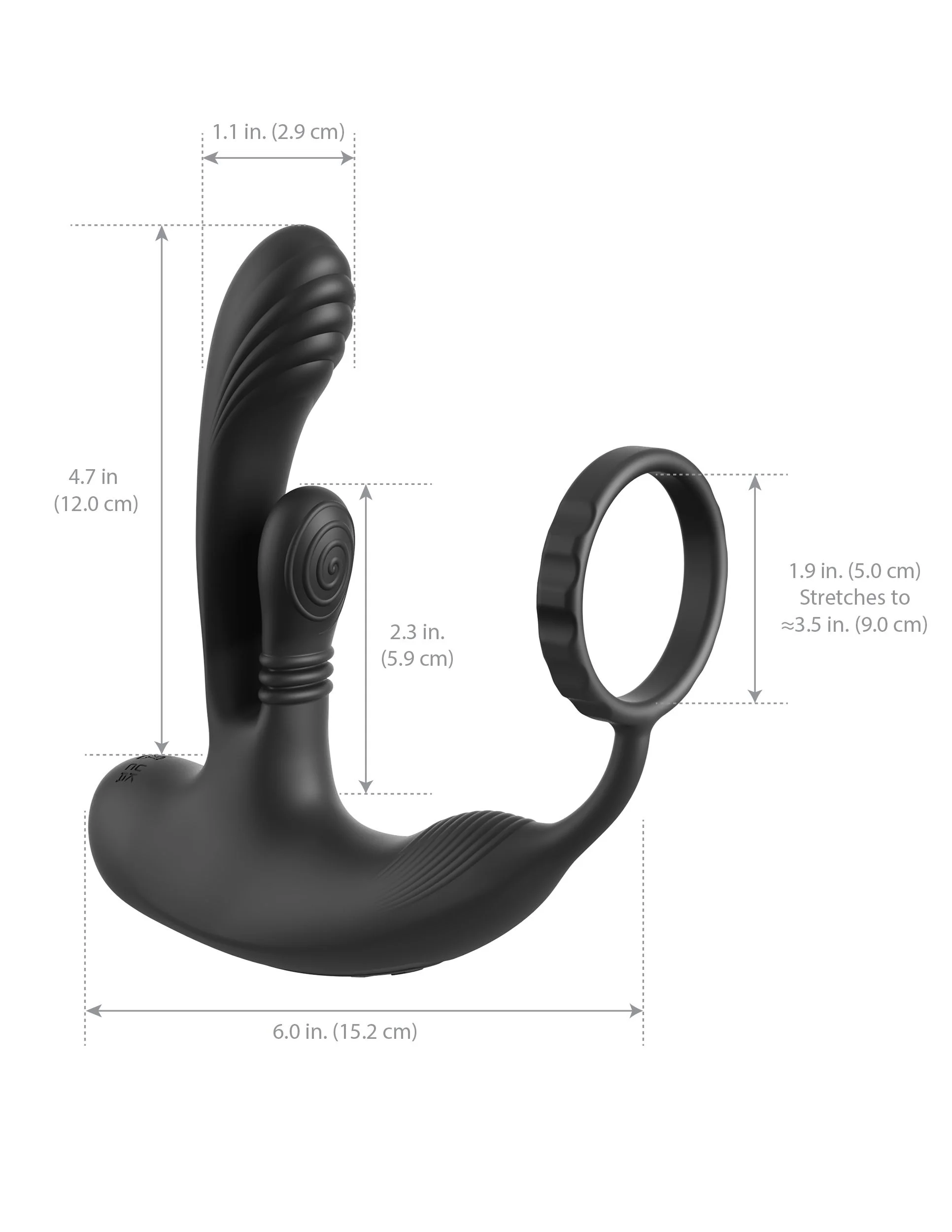 Anal Fantasy - Ass-Gasm IntiMotion - Zwart