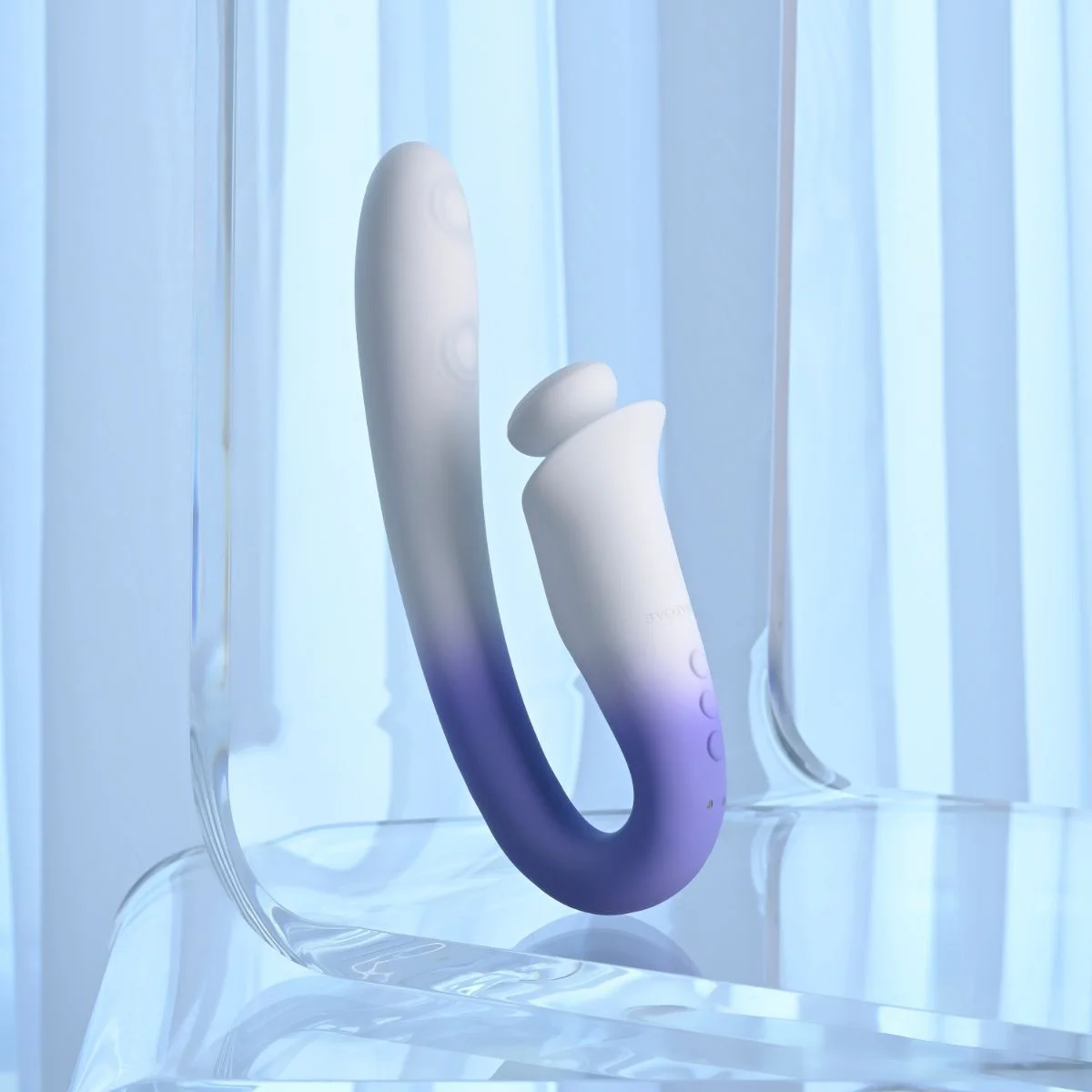 Evolved - Spring Loaded Multi Rabbit Vibrator - Paars