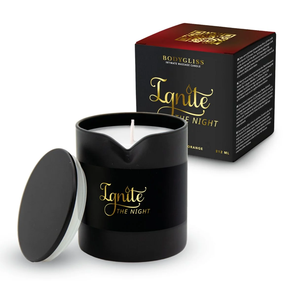 BodyGliss - Intimate Massage candle - Ignite the Night