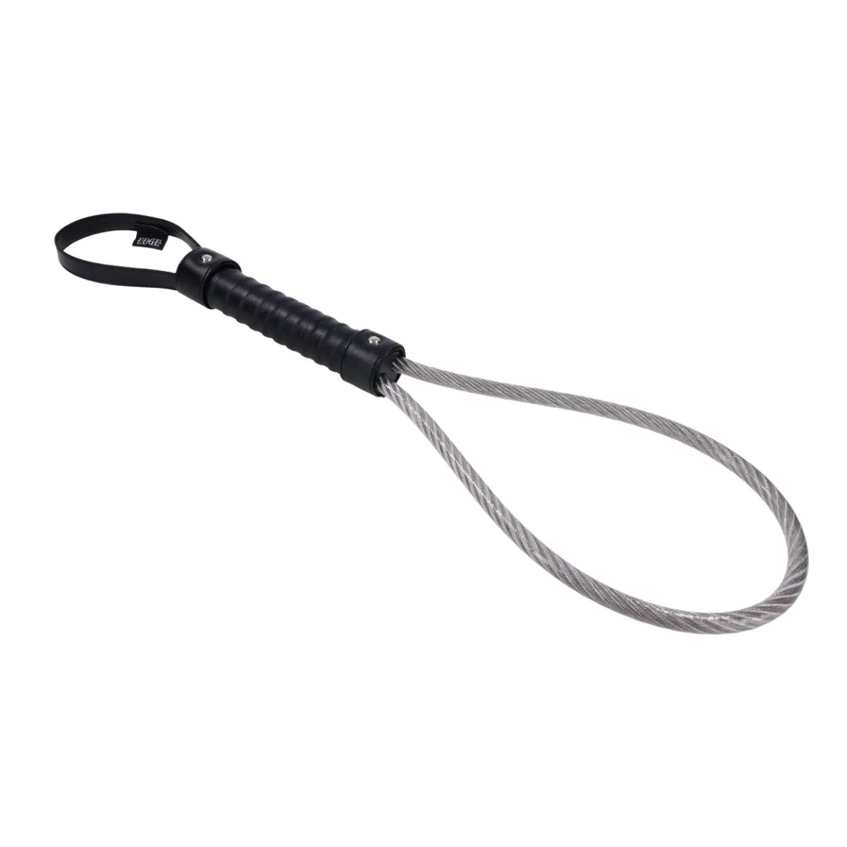 Sportsheets - Edge Metal Loop Spanker - Zwart