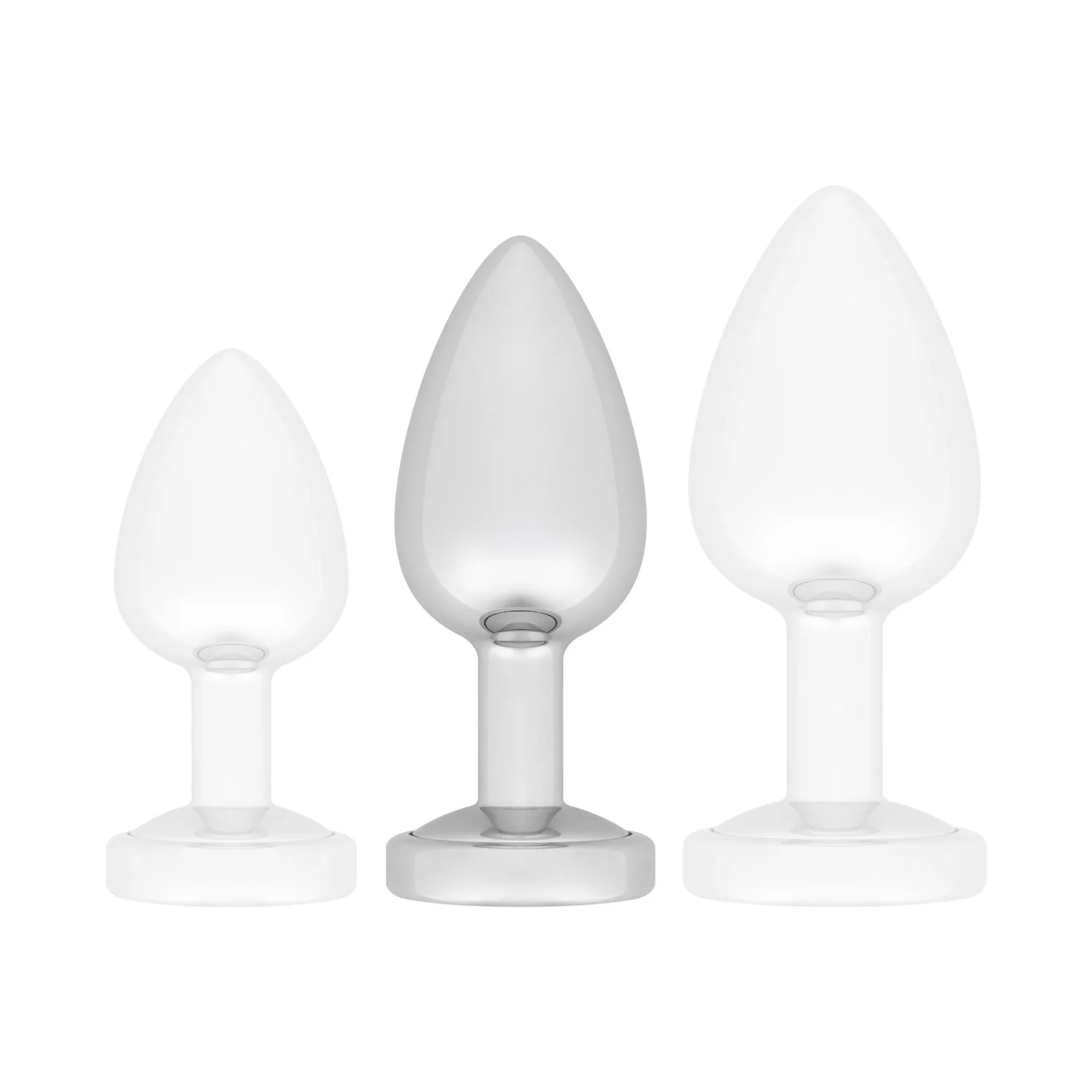 Anal Collection - Buttplug LED Medium - Zilver