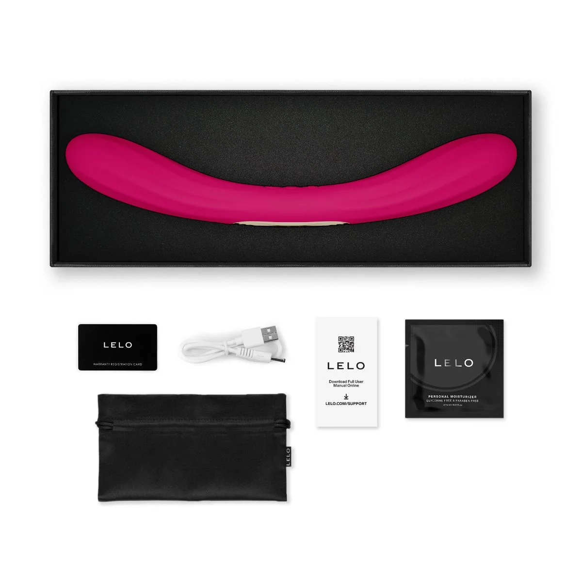 LELO - Boomerang Dubbele Vibrator - Cerise