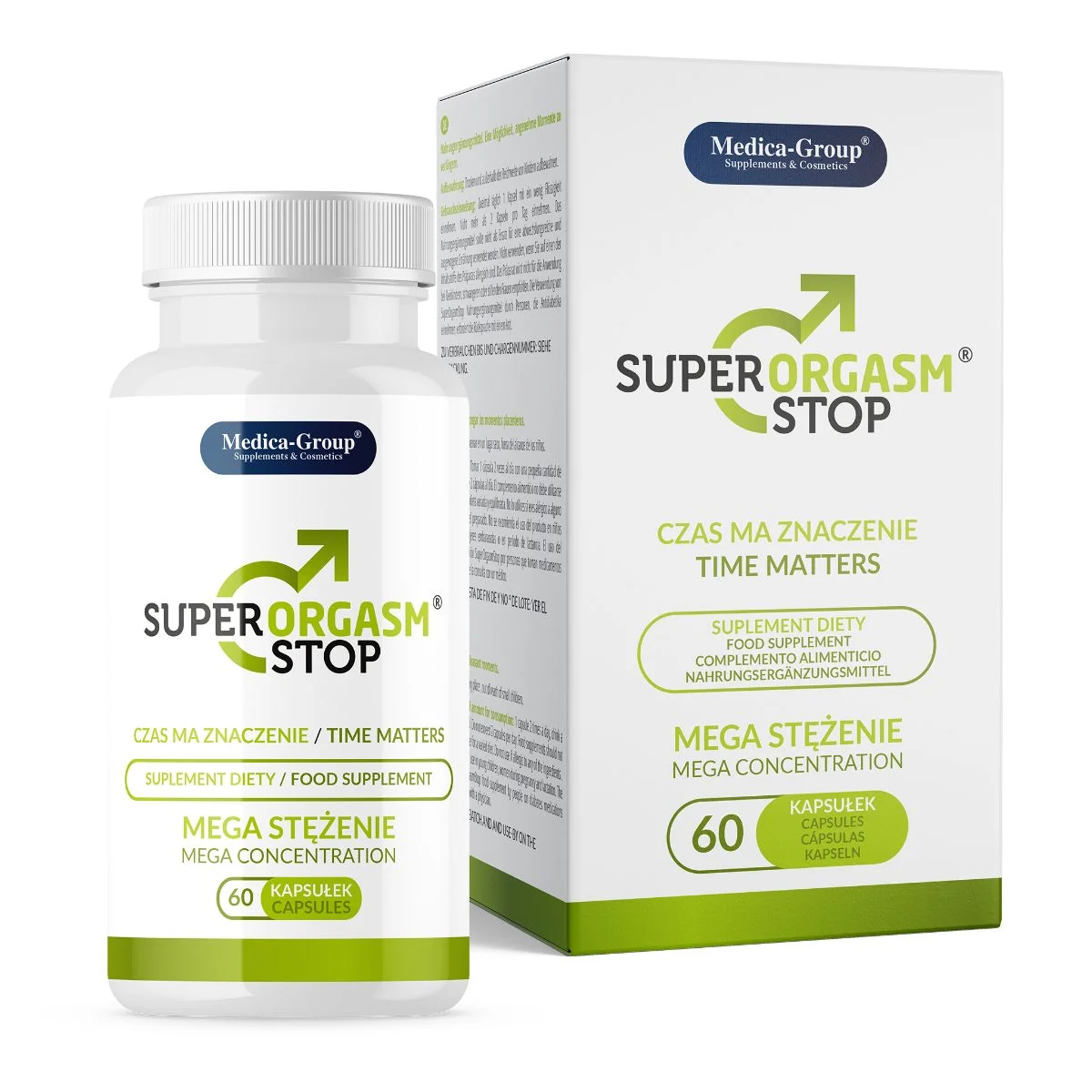 Medica-Group - Super Orgasm Stop Capsules - 60 Capsules