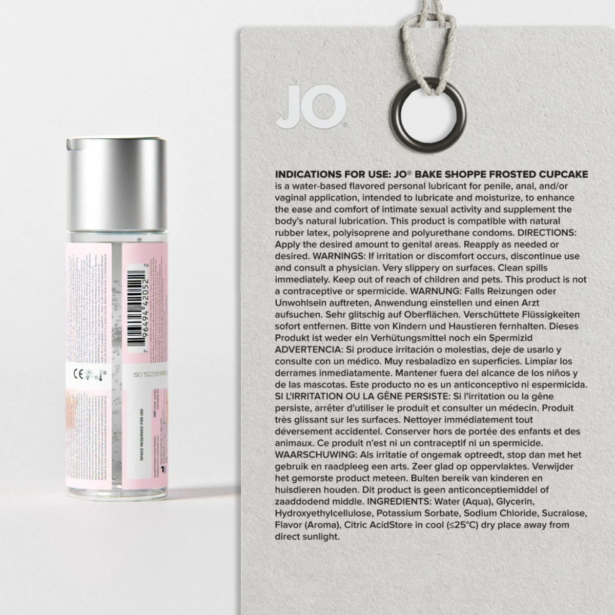 JO - Bake Shoppe Frosted Cupcake Glijmiddel - 60ml