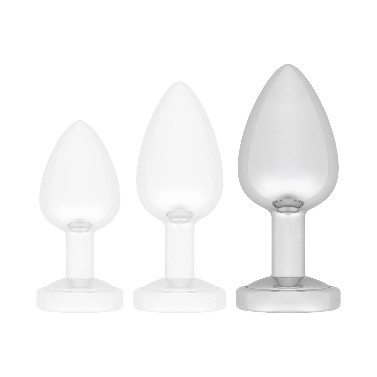 Anal Collection - Buttplug LED Large - Zilver