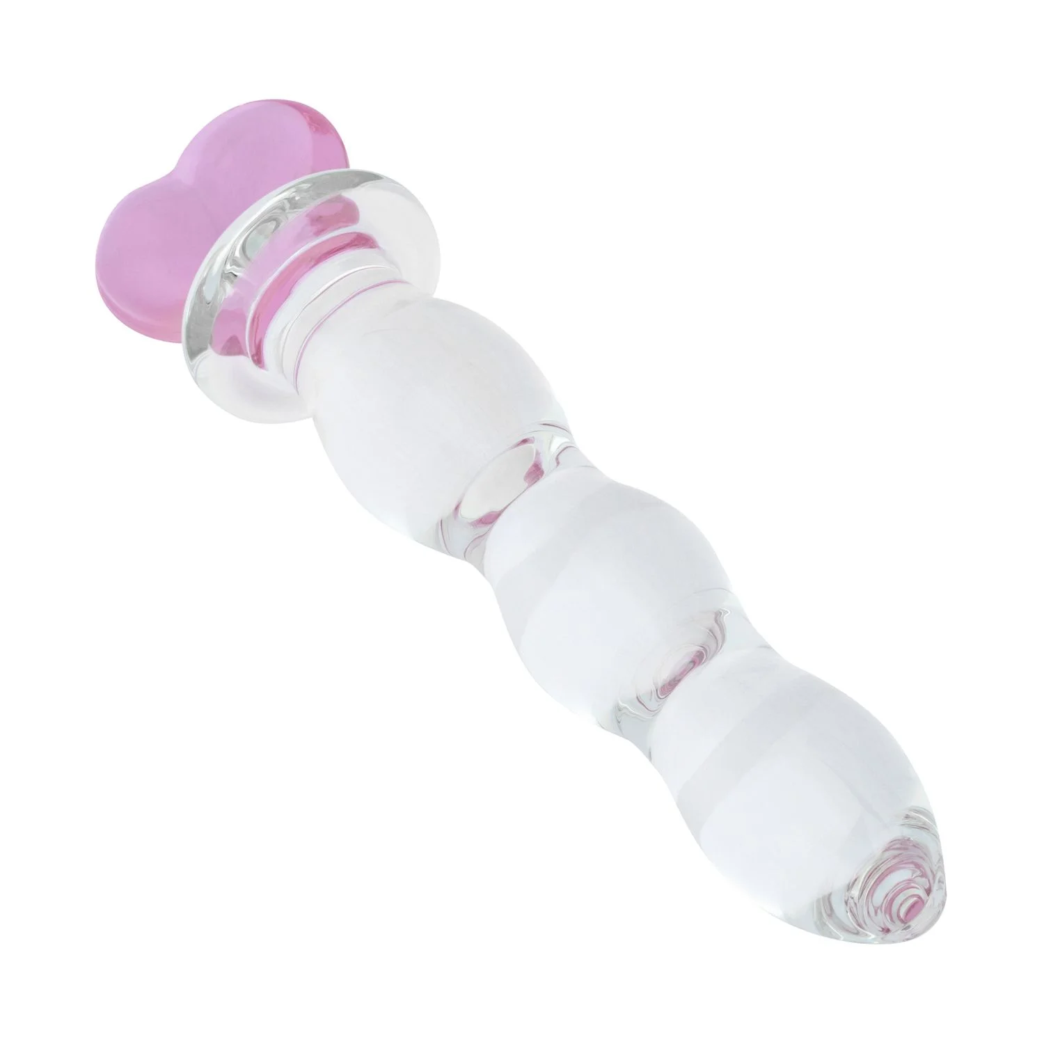 Gildo - No. 37 Glazen Dildo Hartvorm - 18 cm