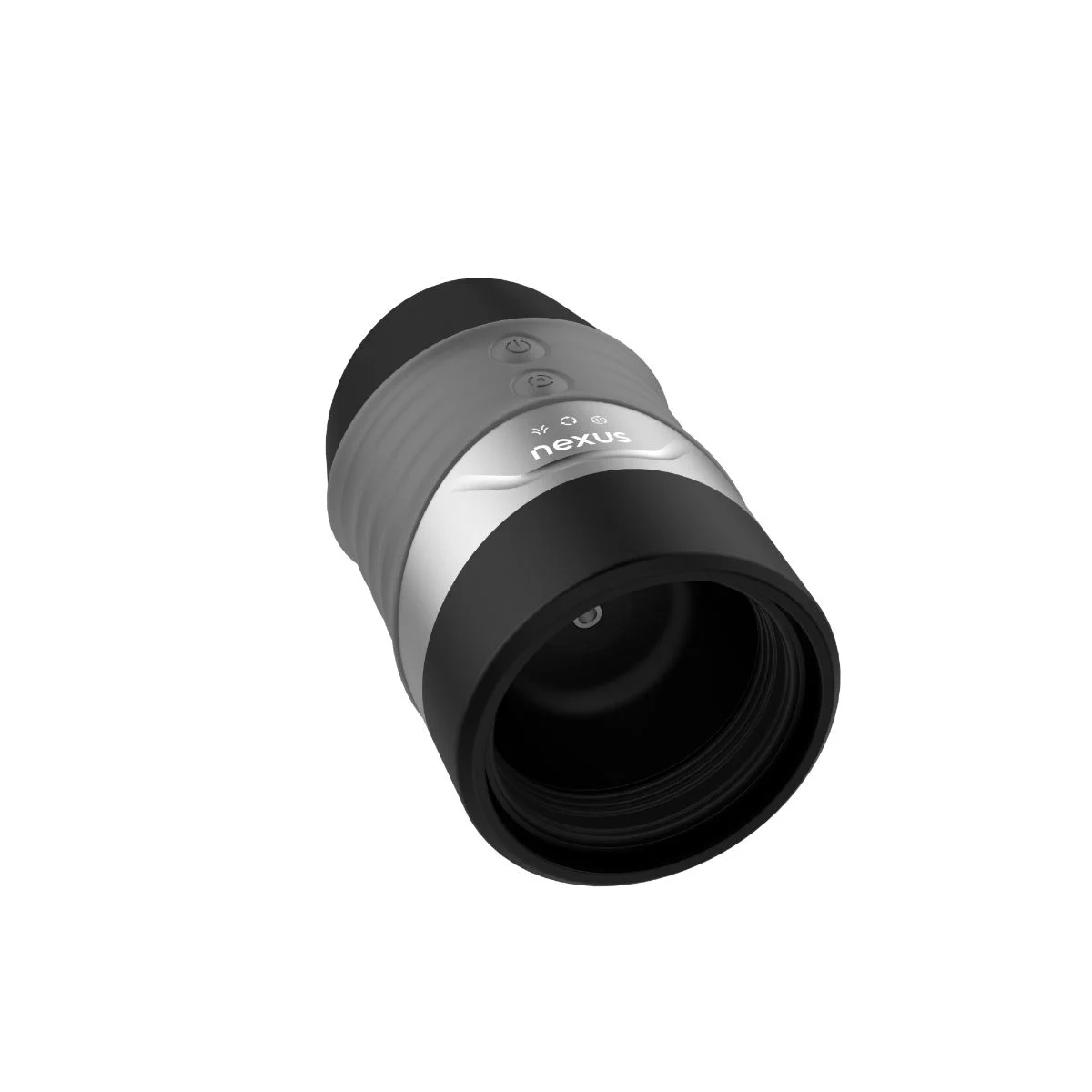 Nexus – Alpha Surge Masturbator met Rotatie & Zuigfunctie – Zwart