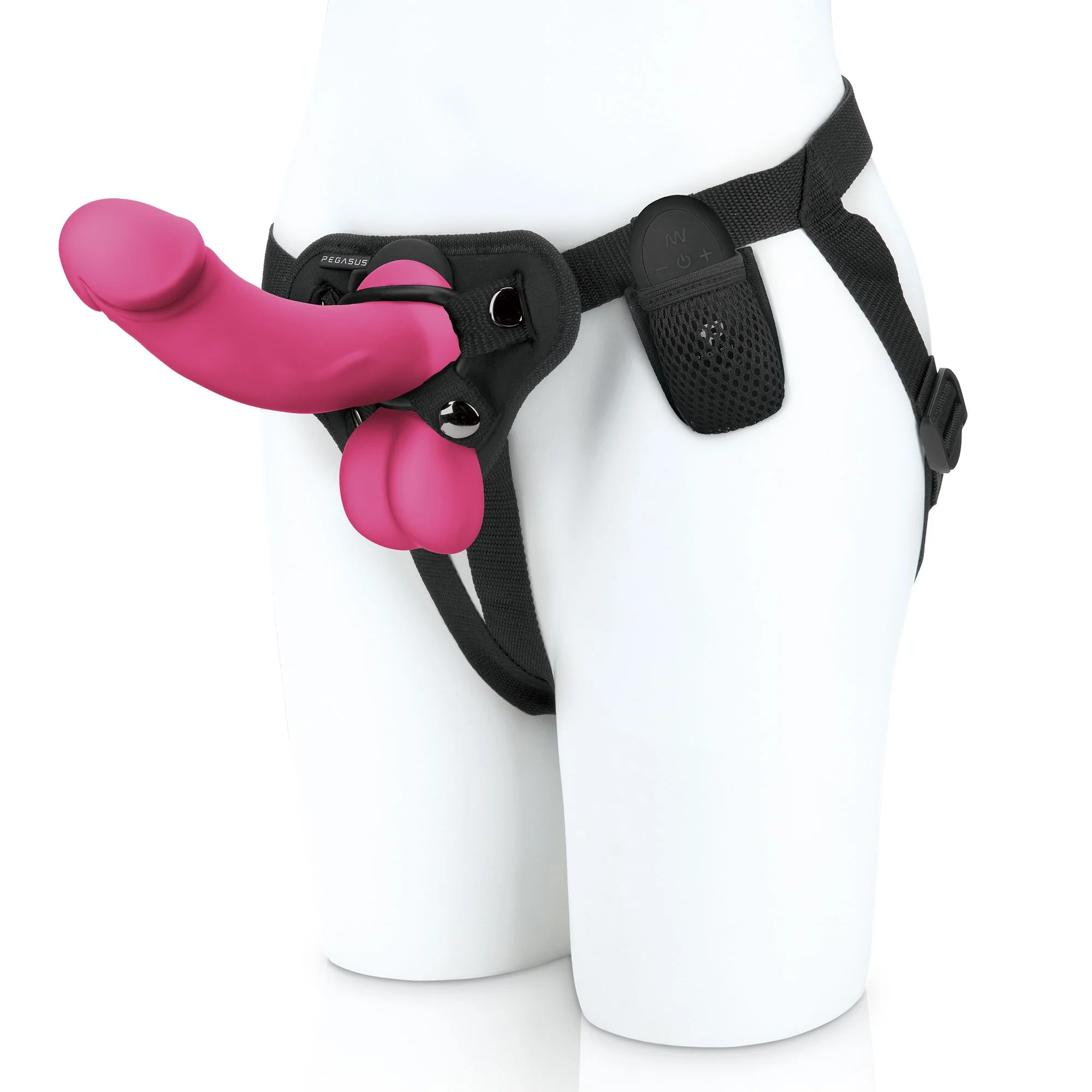 Pegasus - 6.5? Realistic SIlicone Dildo With Balls and Harness Included