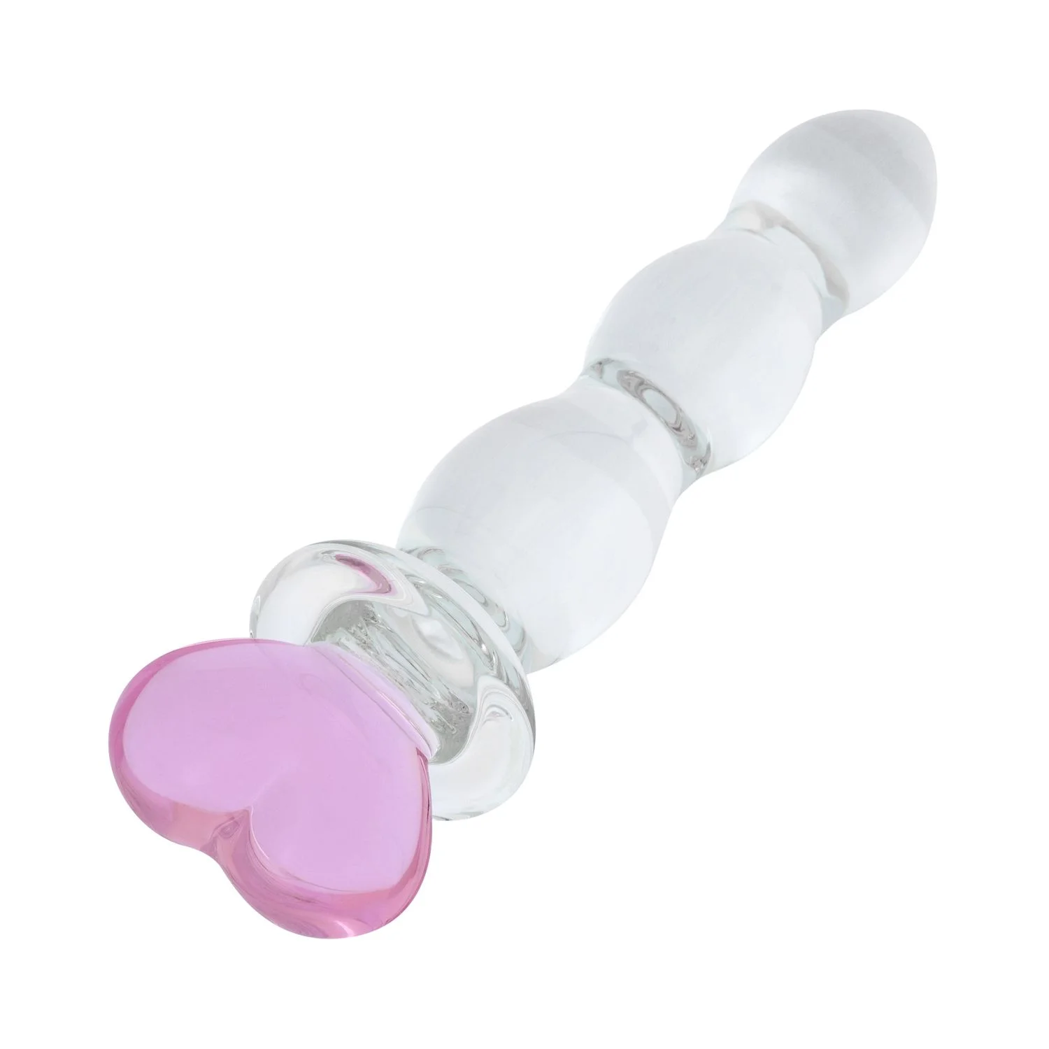 Gildo - No. 37 Glazen Dildo Hartvorm - 18 cm