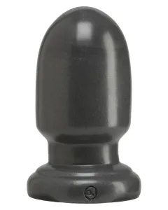 Ronde brede dildo grijs