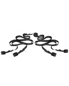 XR Brands - Hold Me Bed Bondage Set - Zwart