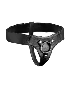 Leren Strap On Harnas - Zwart