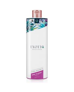 Exotiq Body To Body Verwarmende Massageolie - 500 ml