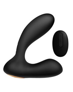 SVAKOM - Vick Prostaat Vibrator Met Afstandsbediening - Zwart
