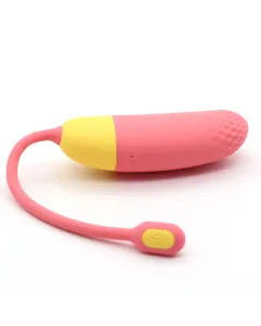 Magic Motion - Vini App Controlled Vibratie Eitje - Koraal/Geel