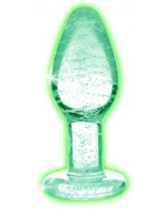 Glow-in-the-Dark Anaalplug Van Glas - Large